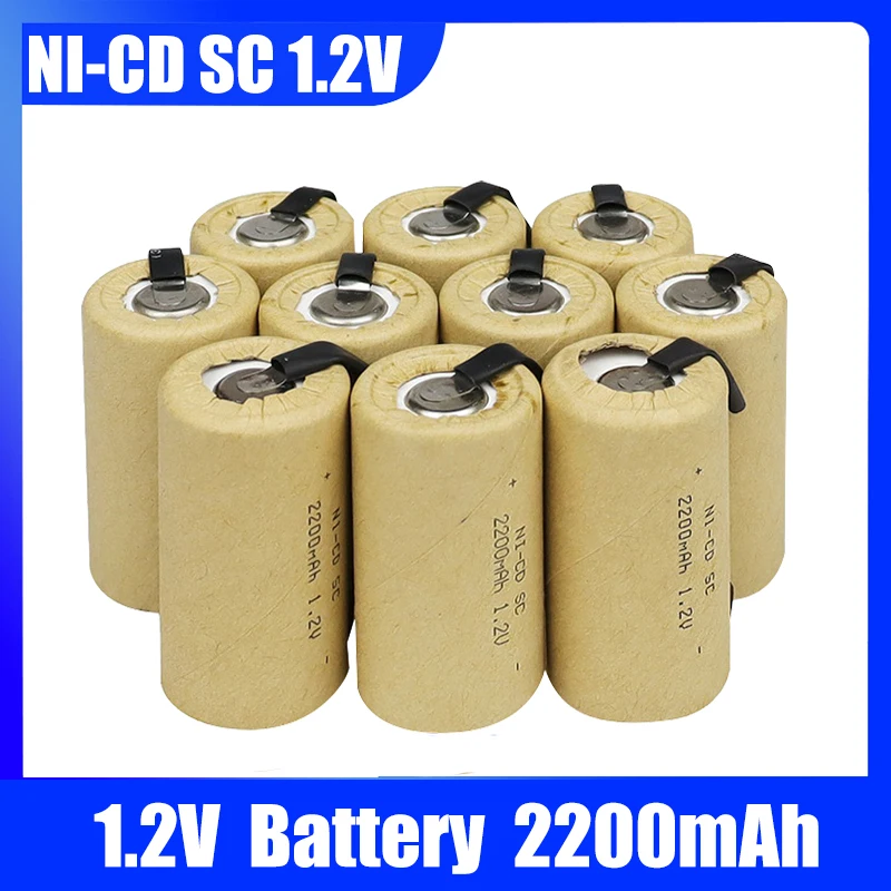 1,2 V Batterie SC Akku 2200mAh Sub C NI-CD Zelle Mit Schweißen Tabs Für Bohrmaschine Schraubendreher DIY BATTERI
1,2 V Batterie SC Akku 2200mAh Sub C NI-CD Zelle Mit Schweißen Tabs Für Bohrmaschine Schraubendreher DIY BATTERI