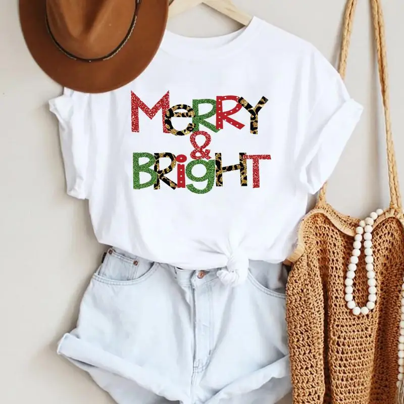 Women New Year Fashion Holiday Merry Christmas Short Sleeve Print Tshirts Trend Graphic Travel Top T Shirt Tee T-Shirt
Women New Year Fashion Holiday Merry Christmas Short Sleeve Print Tshirts Trend Graphic Travel Top T Shirt Tee T-Shirt
