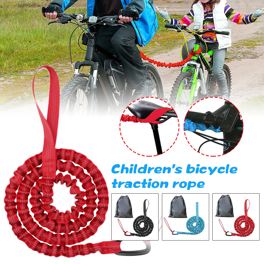 Tow Rope MTB Bicycle Tow Bungee Child Cycling Stretch Pull Strap for Long Cycling Adventures Elastic Parent-Child Nylon Rope
Tow Rope MTB Bicycle Tow Bungee Child Cycling Stretch Pull Strap for Long Cycling Adventures Elastic Parent-Child Nylon Rope