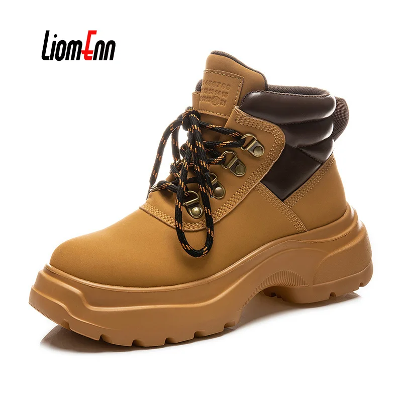 Chunky Ankle Boots For Women 2022 New Fashion Yellow Black Platform Boots Female Split Leather Combat Boots Women Designer
Chunky Ankle Boots For Women 2022 New Fashion Yellow Black Platform Boots Female Split Leather Combat Boots Women Designer