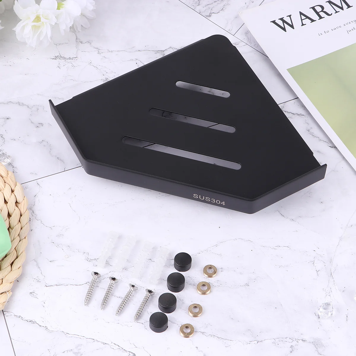 Corner Shelf Storage Shower Holder Rack Organizer Washroom Black Metal Kitchen Free Standing Bathroom 
Corner Shelf Storage Shower Holder Rack Organizer Washroom Black Metal Kitchen Free Standing Bathroom
