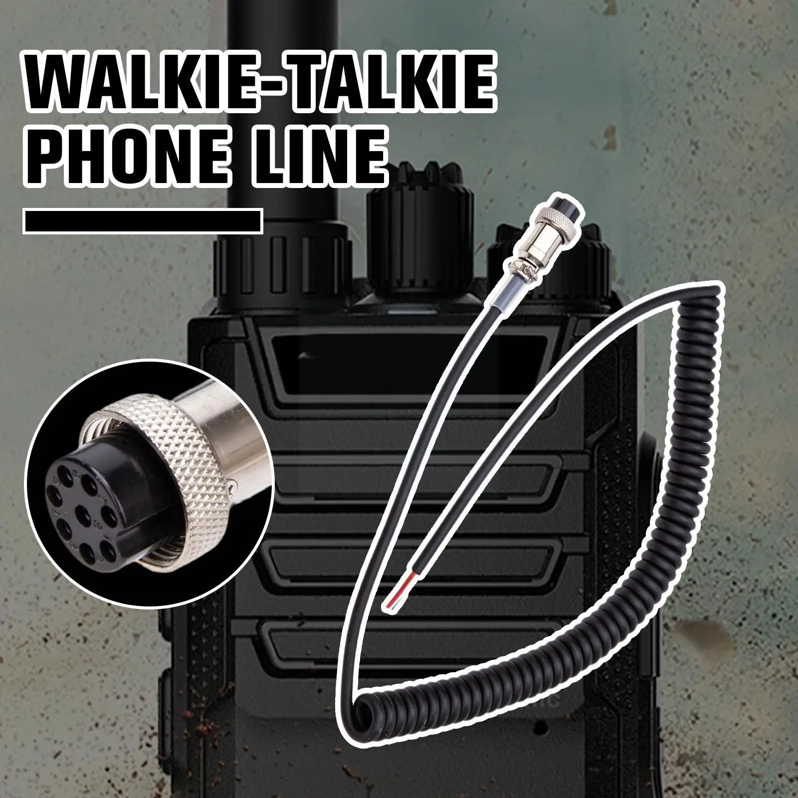 Walkie-talkie Microphone Cable For Alinco EMS-57 EMS-53 DR635 DR620 DR435 Professional Replacement Microphones Cable Y4I6
Walkie-talkie Microphone Cable For Alinco EMS-57 EMS-53 DR635 DR620 DR435 Professional Replacement Microphones Cable Y4I6