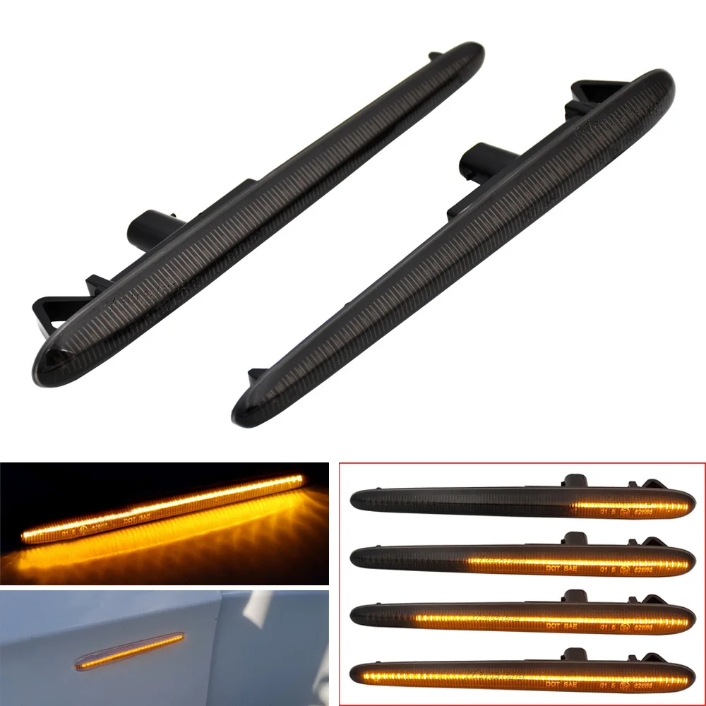 2Pcs Dynamic Side Marker Lights LED Turn Signal Blinker Lamps For Alfa Romeo Giulietta 940 Veloce 2010-2021 Sprint 2010-2016
2Pcs Dynamic Side Marker Lights LED Turn Signal Blinker Lamps For Alfa Romeo Giulietta 940 Veloce 2010-2021 Sprint 2010-2016