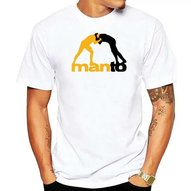 

Antidazzle New MANTO Brazilian Jiu Jitsu Martialer Arter Men's white T-Shirt Size S-3XL Fashion New Top Tees T Shirts Top Tee