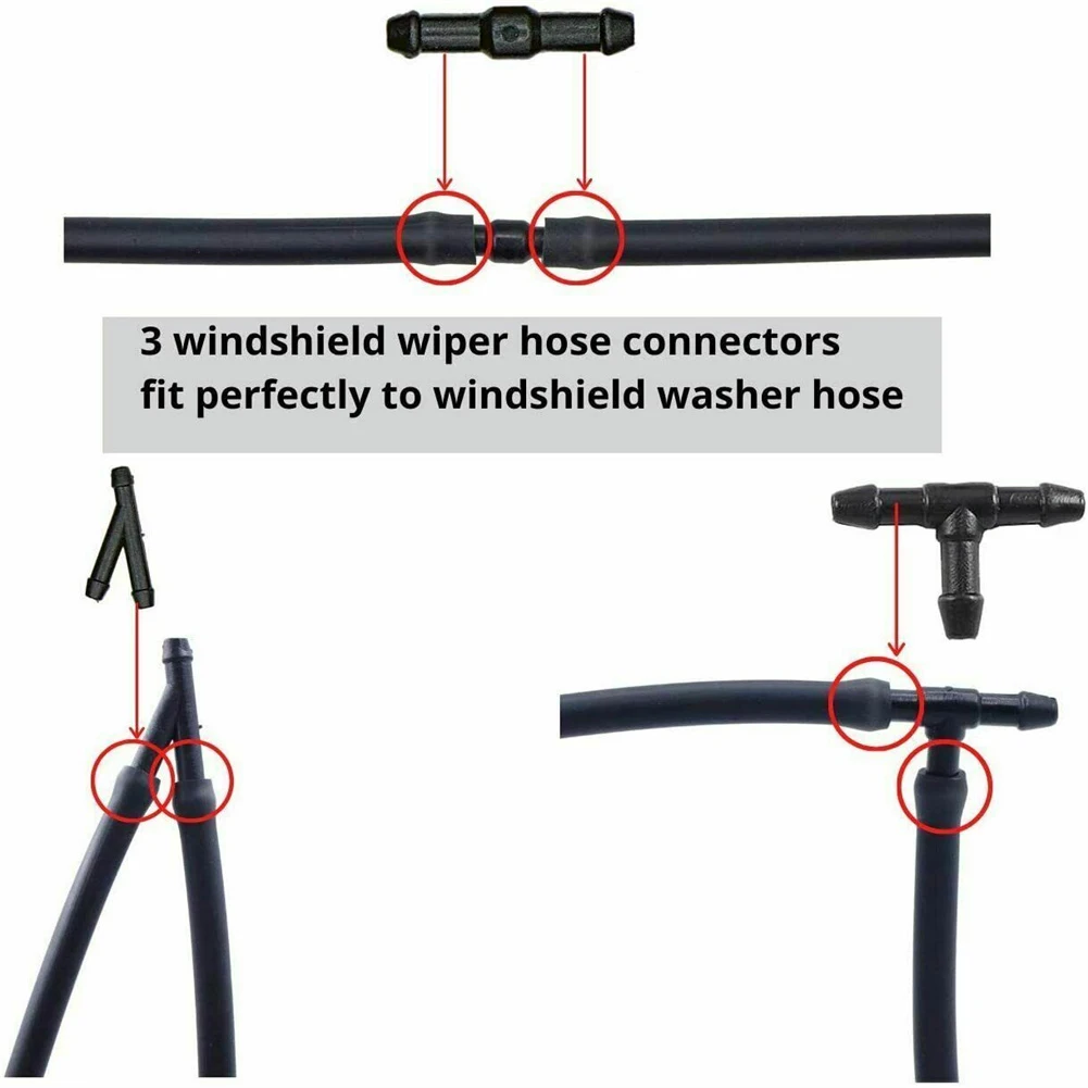 Universal Car Windshield Wiper Washer Squirter Nozzle Spray Jet Kit Fluid Hose High Quality Windshield Washer Nozzle Sprayer Kit
Universal Car Windshield Wiper Washer Squirter Nozzle Spray Jet Kit Fluid Hose High Quality Windshield Washer Nozzle Sprayer Kit