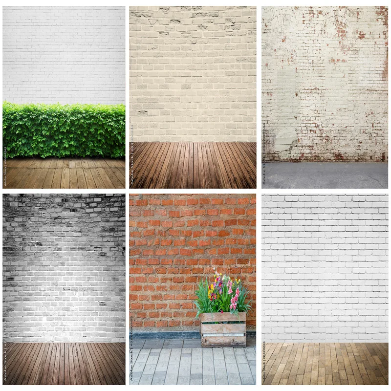 SHUOZHIKE Vintage Brick Wall Wood Floor Photography Backdrops Portrait Photo Background Studio Prop 211218 ZXX-12
SHUOZHIKE Vintage Brick Wall Wood Floor Photography Backdrops Portrait Photo Background Studio Prop 211218 ZXX-12