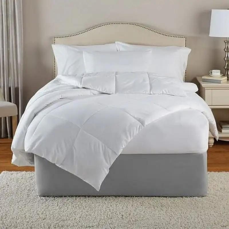 Down Alternative Comforter, Twin/Twin XL, White Makeup set Fairy tail Kuromi Demon slayer Comforter sets Bed straps set Cotton q
Down Alternative Comforter, Twin/Twin XL, White Makeup set Fairy tail Kuromi Demon slayer Comforter sets Bed straps set Cotton q