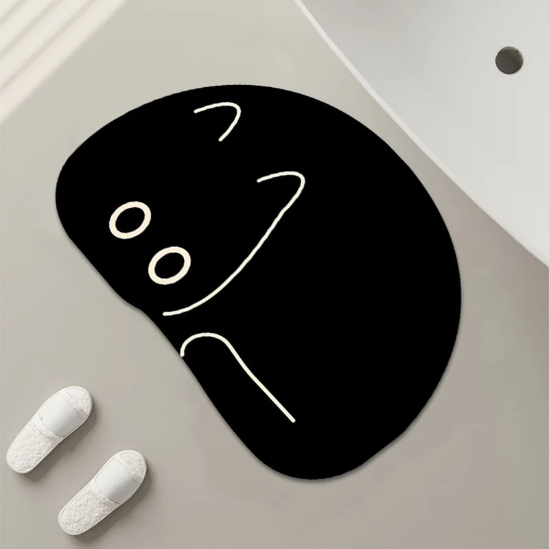 YINZAM Диатомитовый коврик для ванной с рисунком кота
YINZAM Диатомитовый коврик для ванной с рисунком кота