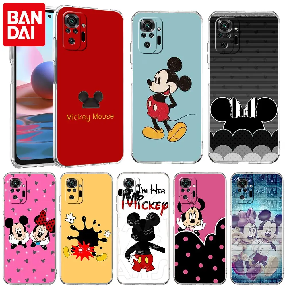Minnie Mickey Mouse Case for Xiaomi Redmi Note 10 9S 8 11 Pro 9 9C K40 7 9A 8T 9T 11T 11S Silicone Transparent Phone Cover
Minnie Mickey Mouse Case for Xiaomi Redmi Note 10 9S 8 11 Pro 9 9C K40 7 9A 8T 9T 11T 11S Silicone Transparent Phone Cover