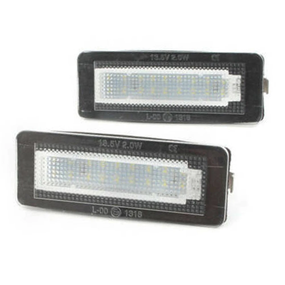 2x LED License Plate Lights White 18 LEDs 6500k For Smart Fortwo Coupe Cabrio 450 451 Car Signal Lights Accessory Plug And Plug
2x LED License Plate Lights White 18 LEDs 6500k For Smart Fortwo Coupe Cabrio 450 451 Car Signal Lights Accessory Plug And Plug