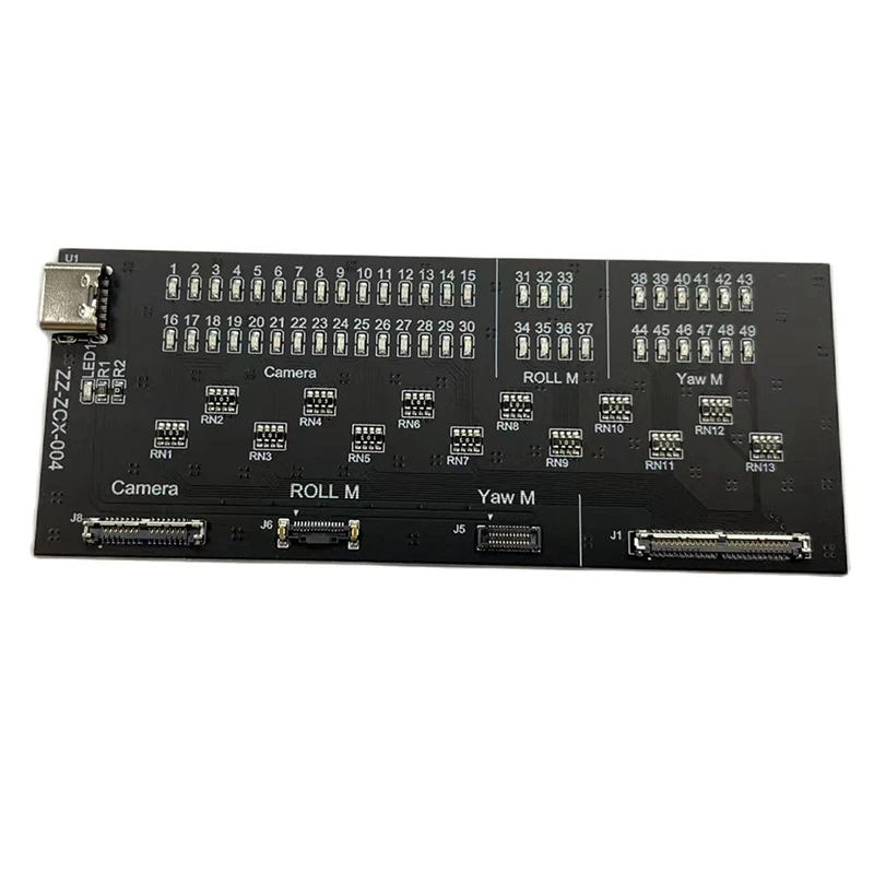 Gimbal PTZ Flat Cable Test Tool For DJI Mini3/Mini 3 Pro Camera Coaxial Signal Transmission Flex Line Wire Test Board
Gimbal PTZ Flat Cable Test Tool For DJI Mini3/Mini 3 Pro Camera Coaxial Signal Transmission Flex Line Wire Test Board