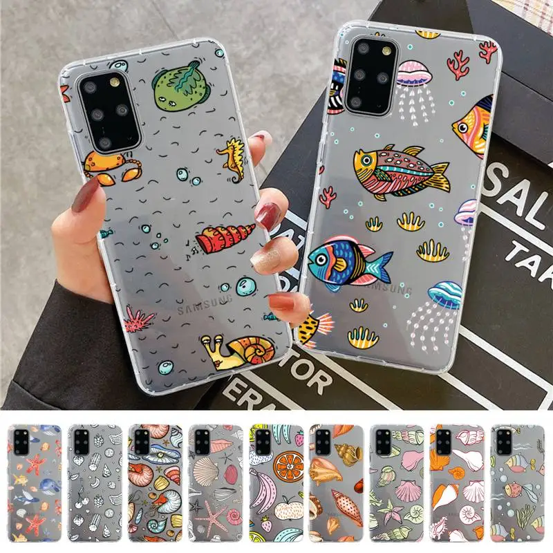 Sea shell Sereias Summer Sea Beach Phone Case for Samsung S20 S10 lite S21 plus for Redmi Note8 9pro for Huawei P20 Clear Case
Sea shell Sereias Summer Sea Beach Phone Case for Samsung S20 S10 lite S21 plus for Redmi Note8 9pro for Huawei P20 Clear Case