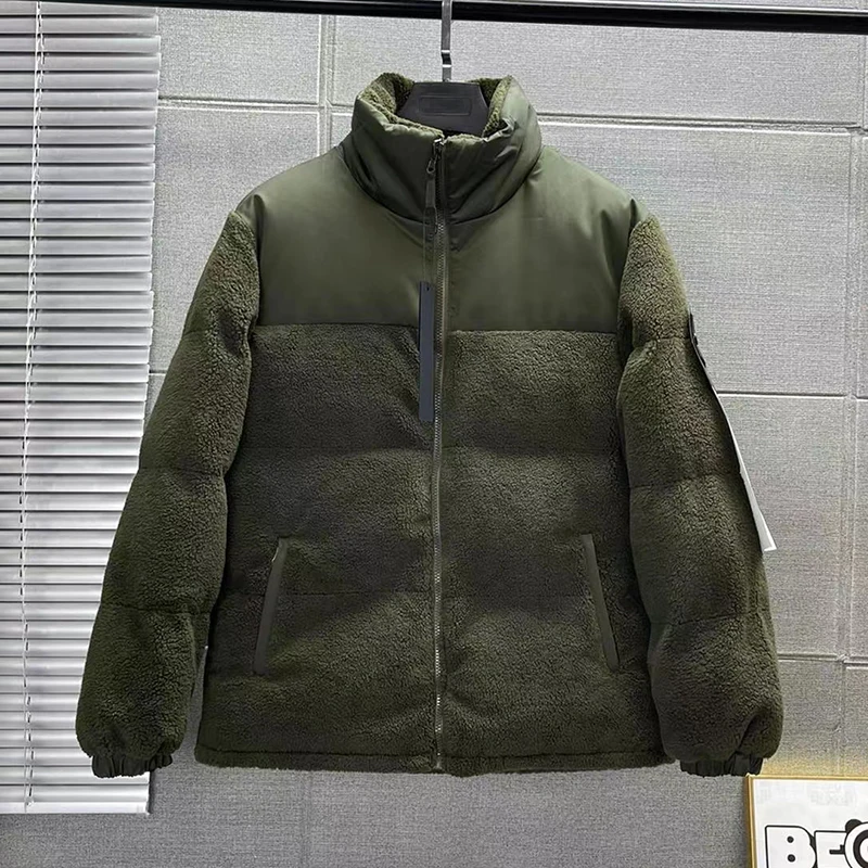 Stand Collar Thickened Jacket Men Double Sided Cashmere Fleece Coat Autumn Winter Cotton Windproof Zipper Doudoune Homme MA682
Stand Collar Thickened Jacket Men Double Sided Cashmere Fleece Coat Autumn Winter Cotton Windproof Zipper Doudoune Homme MA682