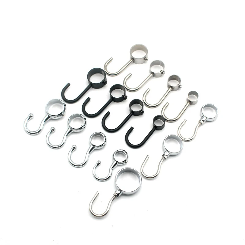

Thickened Stainless Steel Casing Hook Piercing Pipe Hook Activity Hook Kitchen Hook For Kitchen Wardrobe Bathroom Hanging Tools
