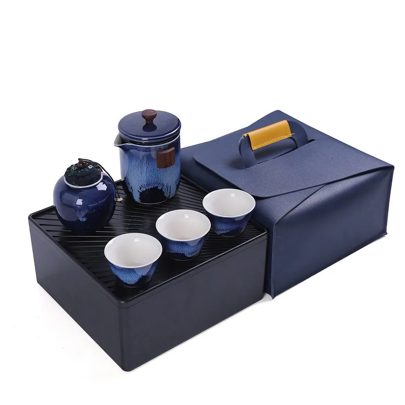 Chinese Kung Fu Tea Set Sand Ceramic Teapot Set Travel Kong Fu Tea Kit Gift Porcelain Purple Sand Pot Infuser Ceramic Tea Set
Chinese Kung Fu Tea Set Sand Ceramic Teapot Set Travel Kong Fu Tea Kit Gift Porcelain Purple Sand Pot Infuser Ceramic Tea Set