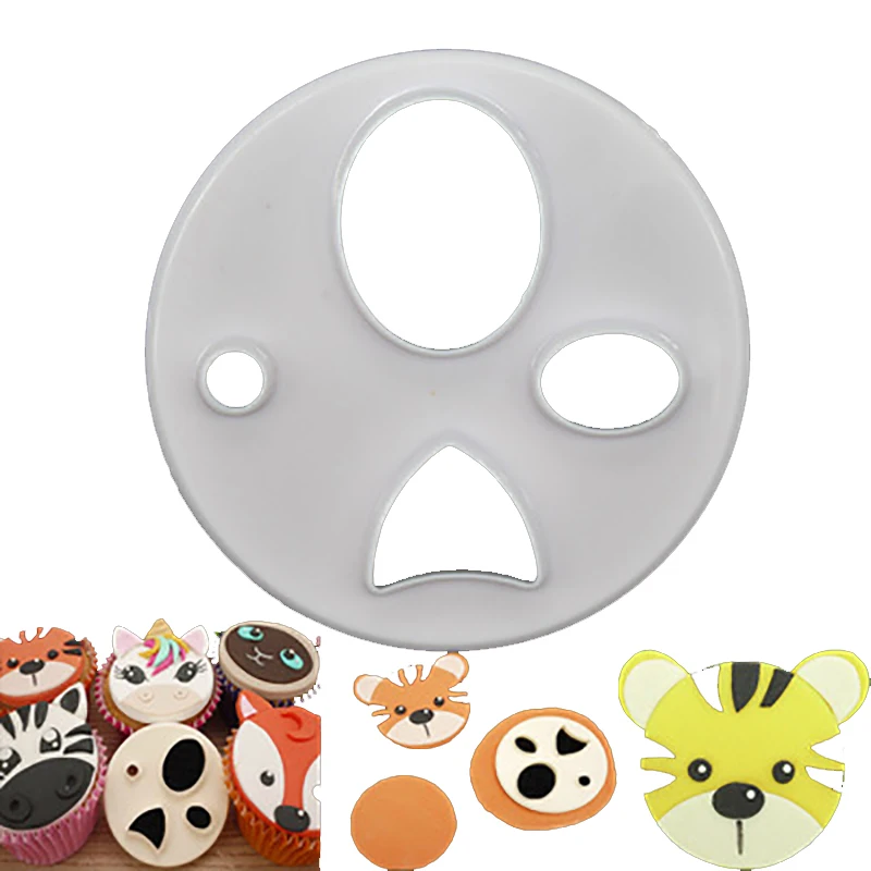 Baby Various Animal Head Cookie Cutter Set Plastic Biscuit Mould Fondant Cake Decorating Tools Kitchen Baking Stamp Accessory 
Baby Various Animal Head Cookie Cutter Set Plastic Biscuit Mould Fondant Cake Decorating Tools Kitchen Baking Stamp Accessory