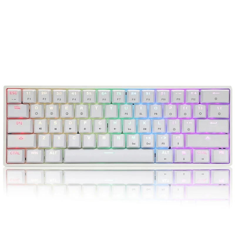 Игровая механическая клавиатура SKYLOONG GK61, USB Проводная игровая клавиатура с RGB-подсветкой для настольного ПК, планшета, ноутбука, SK61, 61
Игровая механическая клавиатура SKYLOONG GK61, USB Проводная игровая клавиатура с RGB-подсветкой для настольного ПК, планшета, ноутбука, SK61, 61