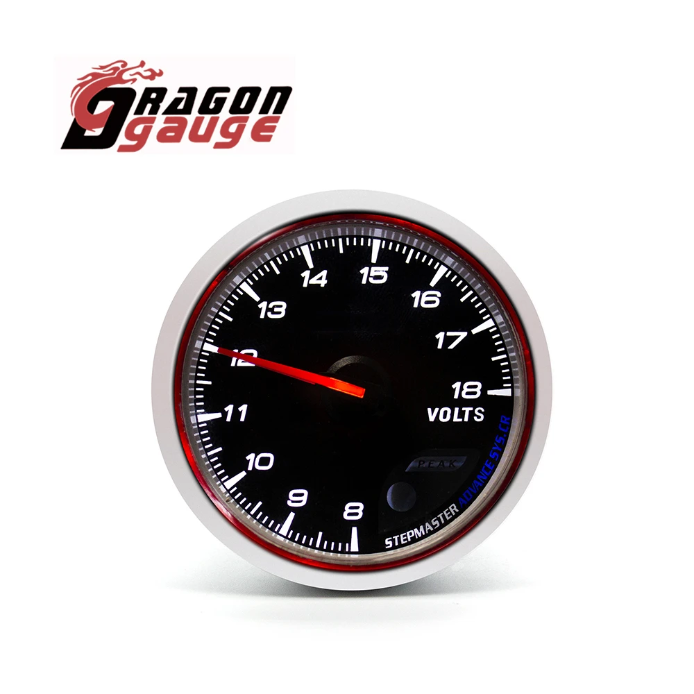 DRAGON GAUGE 60mm Car Voltmeter Arrow Display 8~18V Car Refit Accessories Car Gauge With Gauge Stand Fit for 12V Car
DRAGON GAUGE 60mm Car Voltmeter Arrow Display 8~18V Car Refit Accessories Car Gauge With Gauge Stand Fit for 12V Car