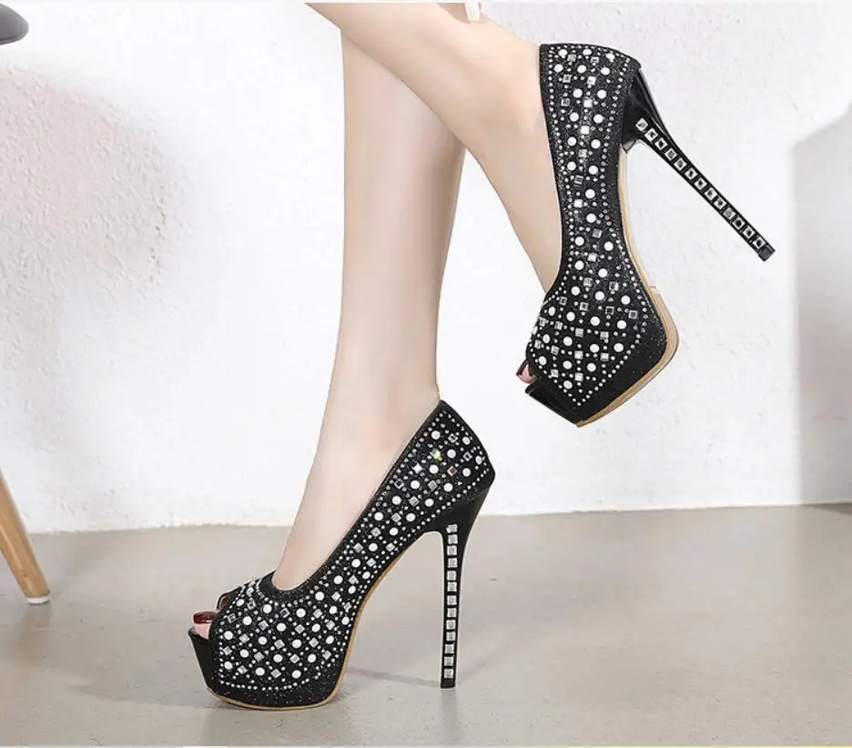 Platform sandals black shoes children's high heels 11cm crystal shoes peeking toe high heel shoes women's silver foot and ladies
Platform sandals black shoes children's high heels 11cm crystal shoes peeking toe high heel shoes women's silver foot and ladies