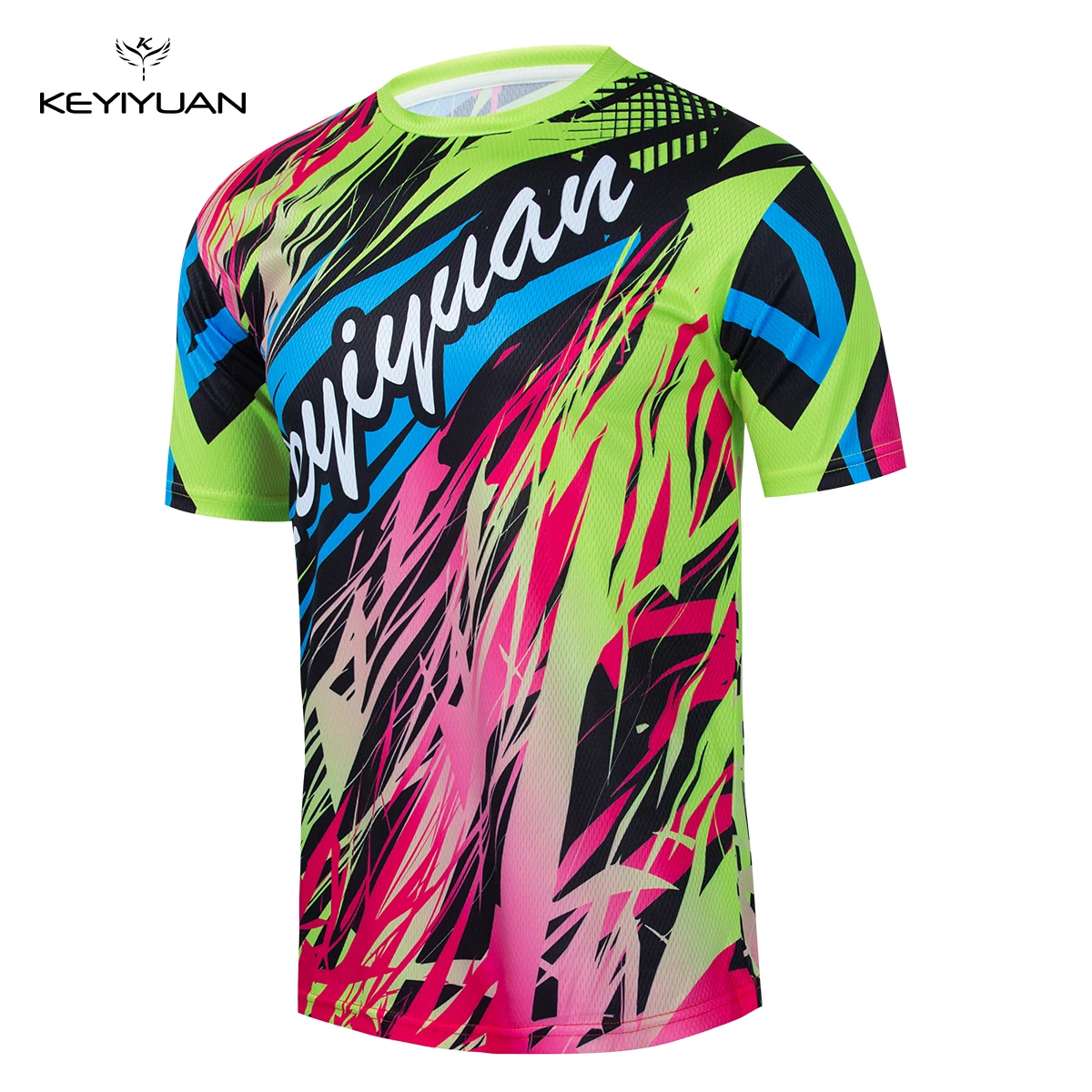 KEYIYUAN New Motocross MTB Jersey Downhill Mountain Enduro Jersey Men's Short Sleeve Cycling Wear Bike Maillot Ciclismo Hombre
KEYIYUAN New Motocross MTB Jersey Downhill Mountain Enduro Jersey Men's Short Sleeve Cycling Wear Bike Maillot Ciclismo Hombre