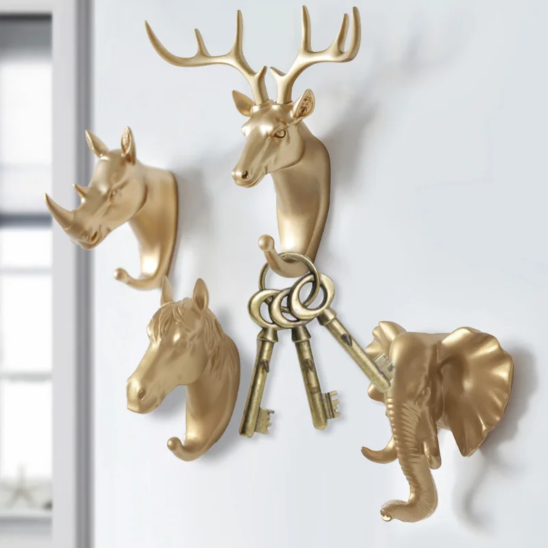 Wall Hanging Key Hanger Hooks Adhesive Coat Hook Animal Display Racks Clothes Keys Hang On The Wall Storage Horns Hangers
Wall Hanging Key Hanger Hooks Adhesive Coat Hook Animal Display Racks Clothes Keys Hang On The Wall Storage Horns Hangers