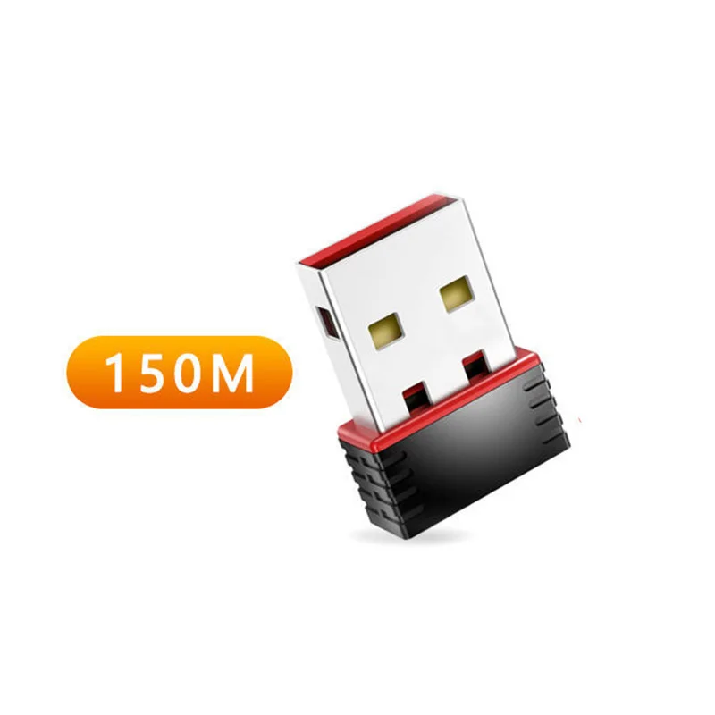 

150M USB 2.0 WiFi Wireless Network Card 802.11B/G/N LAN Adapter Mini Wi Fi Dongle for Laptop PC MT-7601/ RTL8188