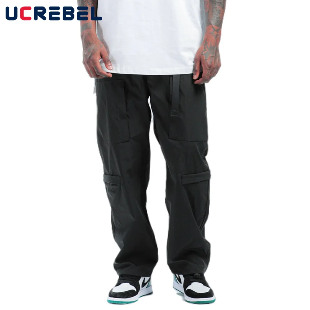 Multi-Pocket Casual Pants Mens Streetwear Loose Straight Pants Safari Style Drawstring Elastic Waist Cargo Pants Trousers Men
Multi-Pocket Casual Pants Mens Streetwear Loose Straight Pants Safari Style Drawstring Elastic Waist Cargo Pants Trousers Men