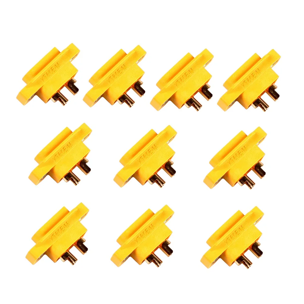 10pcs AMASS XT60E-M Connector Plug PV Racing Fixed Male XT60E Connector for RC Car Drone Aircraft ESC Battery DIY Spare Part 
10pcs AMASS XT60E-M Connector Plug PV Racing Fixed Male XT60E Connector for RC Car Drone Aircraft ESC Battery DIY Spare Part
