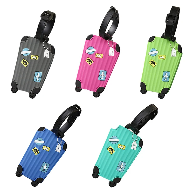 Cute Soft Rubber Suitcase Luggage Label Bag Handbag Pendant Name ID Address Tags Travel Accessories
Cute Soft Rubber Suitcase Luggage Label Bag Handbag Pendant Name ID Address Tags Travel Accessories