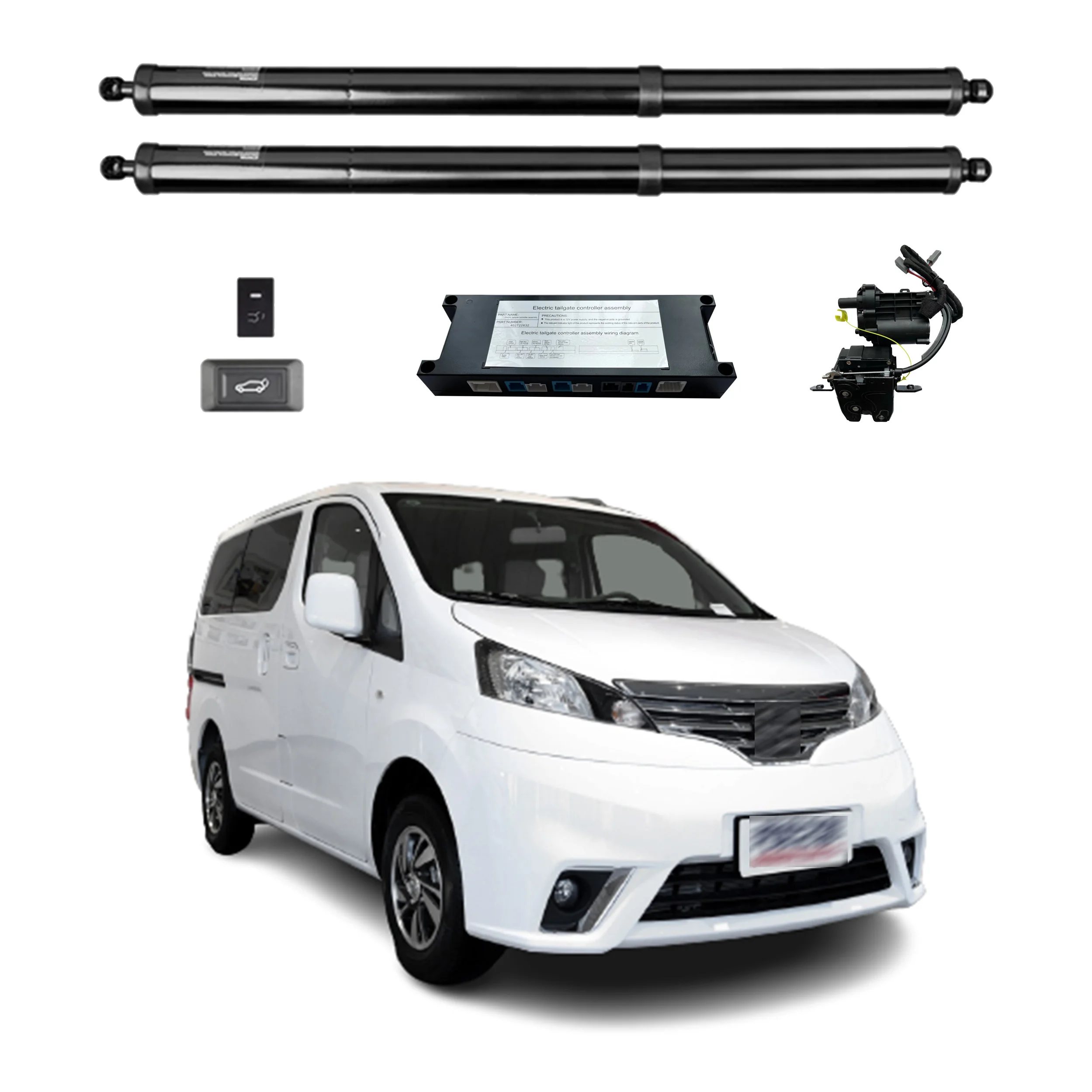 New! For Nissan NV200 Power Tailgate Electric Rear Door Auto Trunk With Remote Control Hands-Free Operation Kick Sensor Optional
New! For Nissan NV200 Power Tailgate Electric Rear Door Auto Trunk With Remote Control Hands-Free Operation Kick Sensor Optional