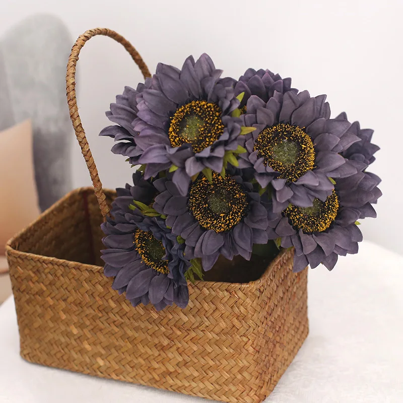 3pc Silk Sunflower Flores Artificiales Ramos De Novia Girasol Artificial Flowers For Dekoration Home Decoration Mariage Wedding
3pc Silk Sunflower Flores Artificiales Ramos De Novia Girasol Artificial Flowers For Dekoration Home Decoration Mariage Wedding