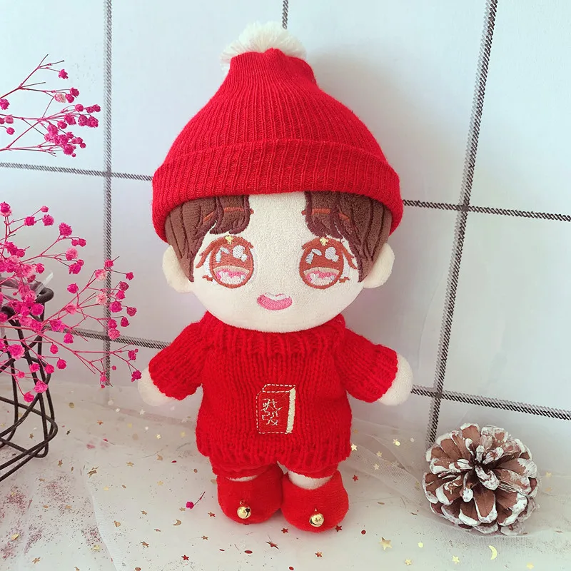 New Arrival Cute Clothing Knitted hat sweater shoes suit for EXO Doll 20cm Handmade Doll Clothes DollS Accessories Gift
New Arrival Cute Clothing Knitted hat sweater shoes suit for EXO Doll 20cm Handmade Doll Clothes DollS Accessories Gift