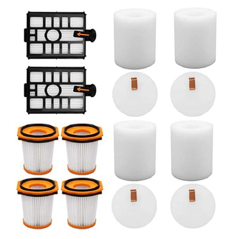 4 Pack Filters For SHARK WS642AE Powerful Cordless Stick Vacuum Cleaner Filter Sweeping Robot Replacement Accessories
4 Pack Filters For SHARK WS642AE Powerful Cordless Stick Vacuum Cleaner Filter Sweeping Robot Replacement Accessories