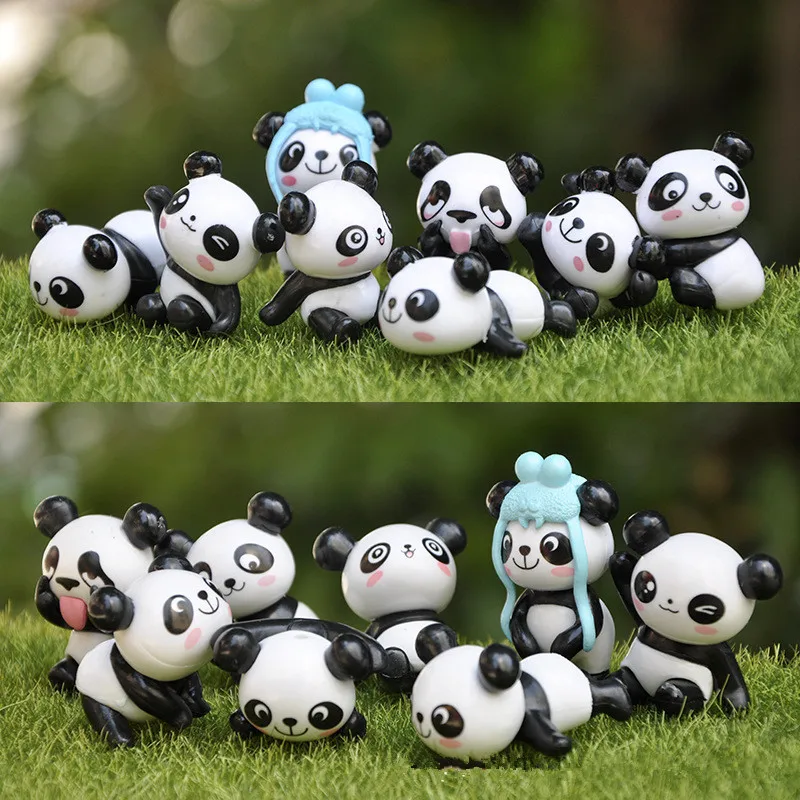 New Cartoon Q Version Miniature Panda Doll Model Cute Naughty Kindergarten Panda Baby Doll Micro Landscape Decoration Toy Gifts
New Cartoon Q Version Miniature Panda Doll Model Cute Naughty Kindergarten Panda Baby Doll Micro Landscape Decoration Toy Gifts