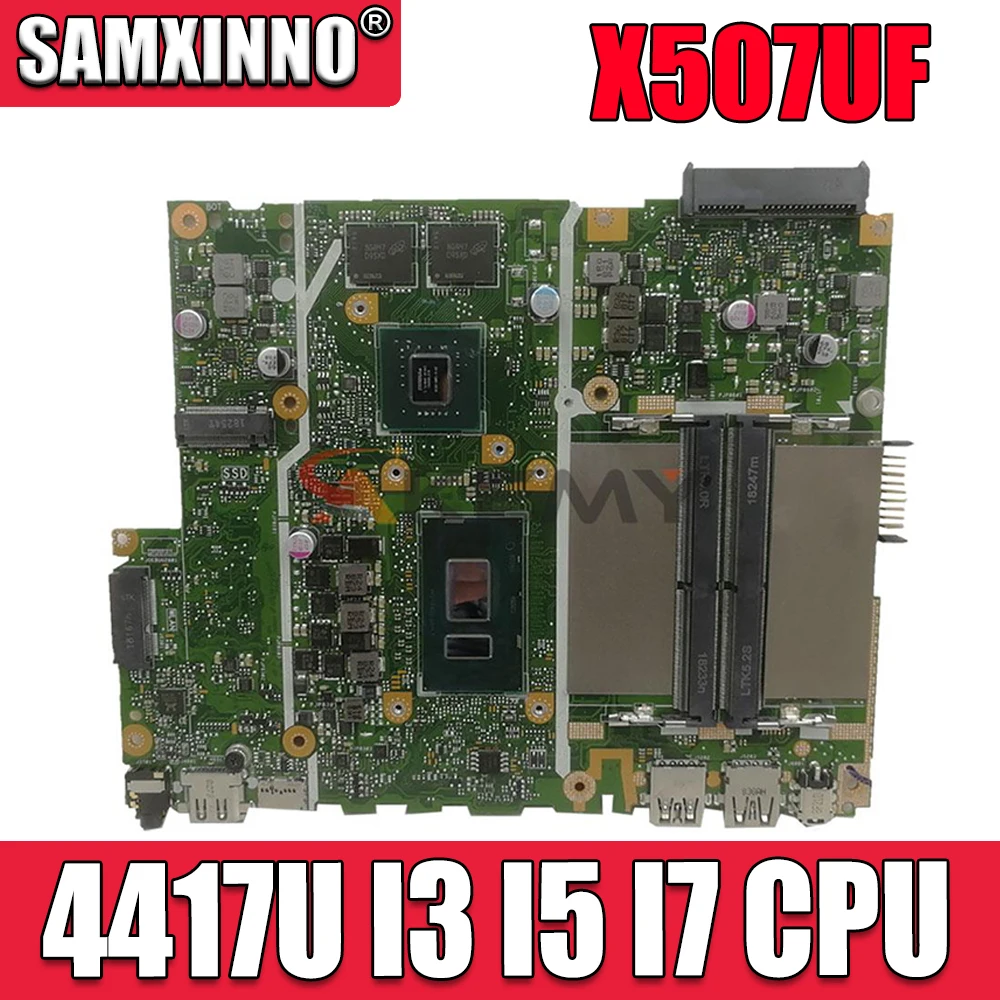 

X507UF 4417U I3 I5 I7 CPU GT920MX/2G GPU Ноутбук Материнская плата ASUS X507U X507UF X507UB X507UBR Материнская плата ноутбука