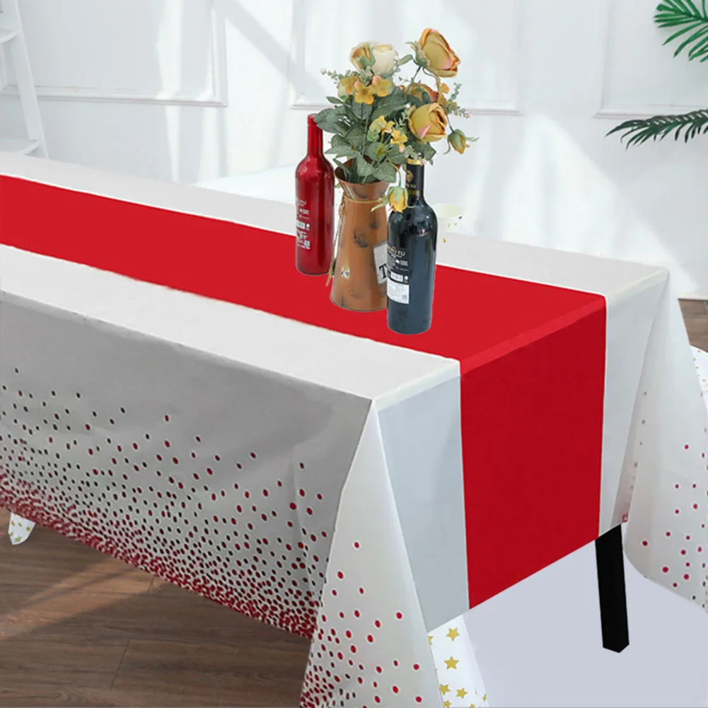 Table Cover Disposable Plastic Tablecloth Polyester Sequin Rectangular Wedding Decorations Wedding Supplies Table Accessories
Table Cover Disposable Plastic Tablecloth Polyester Sequin Rectangular Wedding Decorations Wedding Supplies Table Accessories