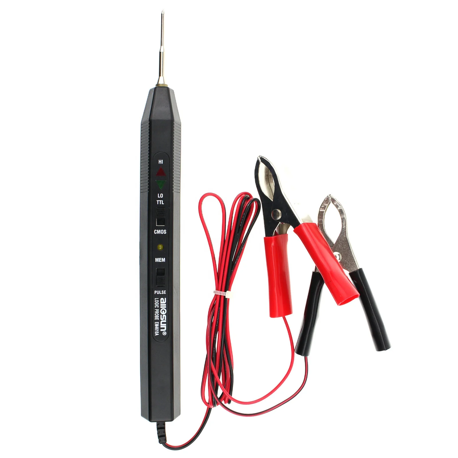 All-sun EM4610 Electrical Circuit Testers Logic Probe Logic Troubleshooting Tester Instrument with Visual and Audio Indicator
All-sun EM4610 Electrical Circuit Testers Logic Probe Logic Troubleshooting Tester Instrument with Visual and Audio Indicator