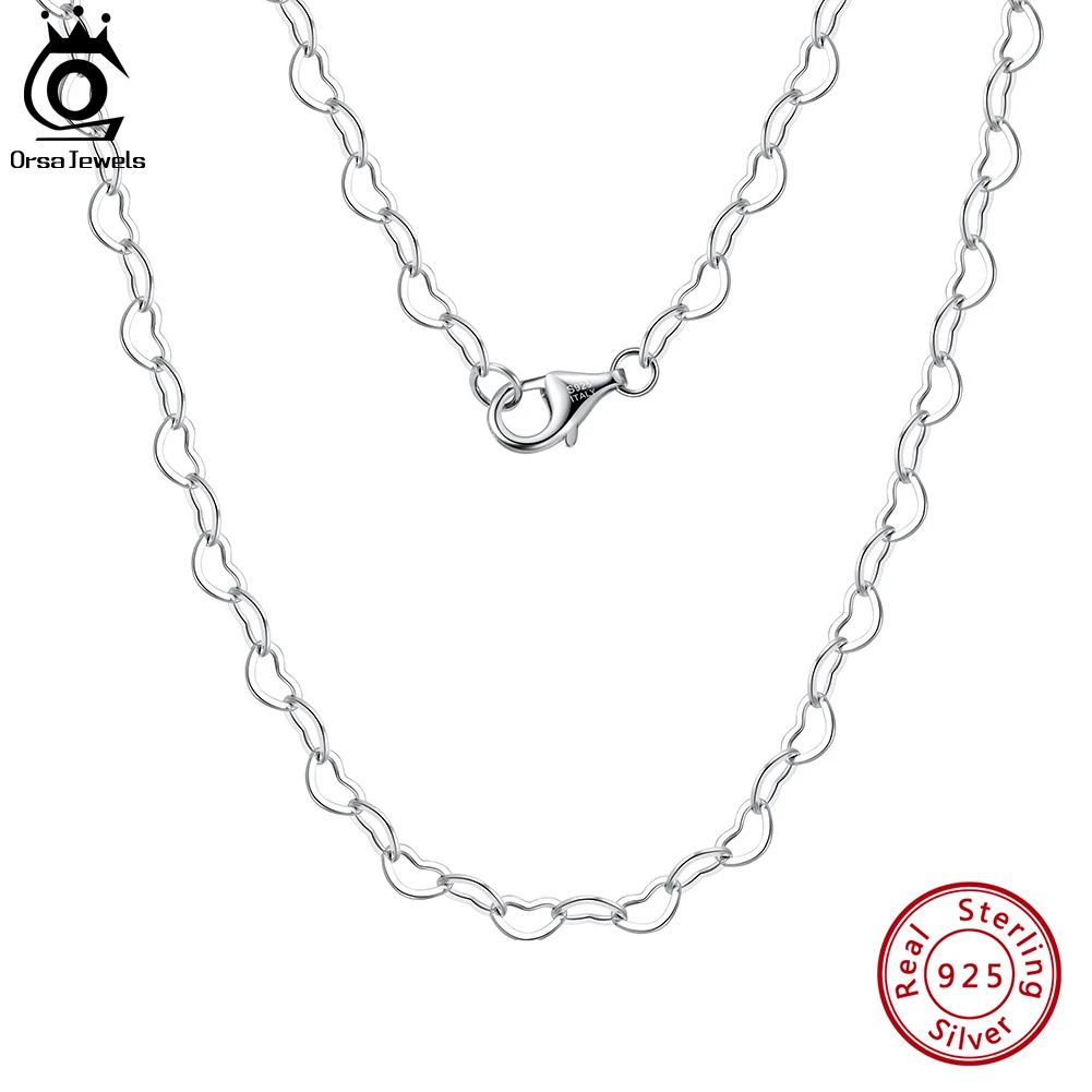 Цепочка ORSA JEWELS из серебра 925 пробы женская, ожерелье с плетением в форме сердца 4 мм * 2,8 мм, базовая бижутерия SC70
Цепочка ORSA JEWELS из серебра 925 пробы женская, ожерелье с плетением в форме сердца 4 мм * 2,8 мм, базовая бижутерия SC70