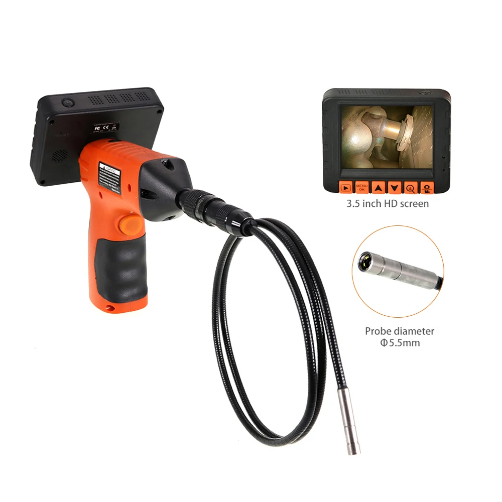 Factory Sales Direct Borescope HD Wireless Screen Flexible Snake Tube Automotive Engine Inspection Camera
Factory Sales Direct Borescope HD Wireless Screen Flexible Snake Tube Automotive Engine Inspection Camera