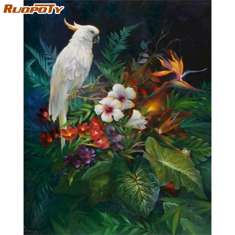 RUOPOTY Parrot Oil Painting By Numbers For Adults Frameless On Canvas Diy Acrylic Paint By Numbers Wall Art Home Decoration
RUOPOTY Parrot Oil Painting By Numbers For Adults Frameless On Canvas Diy Acrylic Paint By Numbers Wall Art Home Decoration