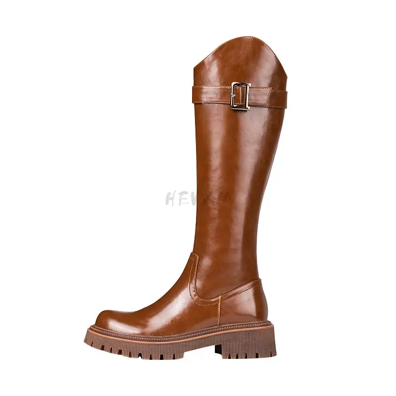 High Heels Thick Platform Long Boots Women 2023 Spring Autumn Pu Leather Motorcycle Botas Woman Back Zipper Thick Heeled Shoes
High Heels Thick Platform Long Boots Women 2023 Spring Autumn Pu Leather Motorcycle Botas Woman Back Zipper Thick Heeled Shoes