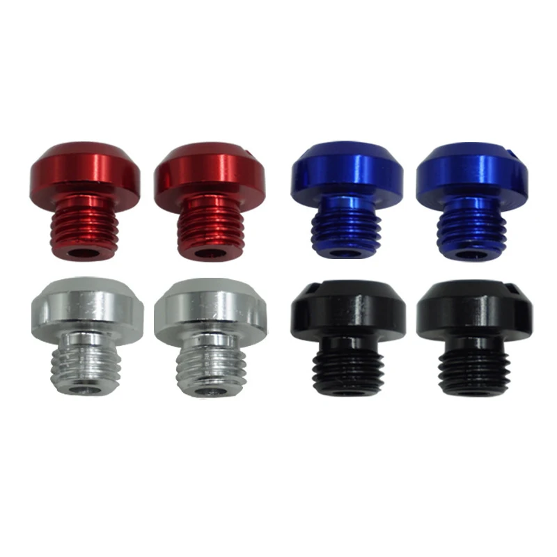 2Pcs Universal Motorcycle CNC M10*1.25 Mirror Hole Plug Screw Bolts Covers Caps Clockwise Screw For Honda Suzuki
2Pcs Universal Motorcycle CNC M10*1.25 Mirror Hole Plug Screw Bolts Covers Caps Clockwise Screw For Honda Suzuki