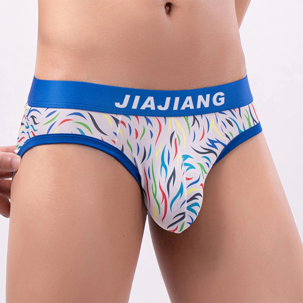 Men Briefs Sexy Bulge Pouch Underwear Fashion Print Ice Silk Breif Thong Underpants Male Comfortable Low Waist Soft Panties
Men Briefs Sexy Bulge Pouch Underwear Fashion Print Ice Silk Breif Thong Underpants Male Comfortable Low Waist Soft Panties