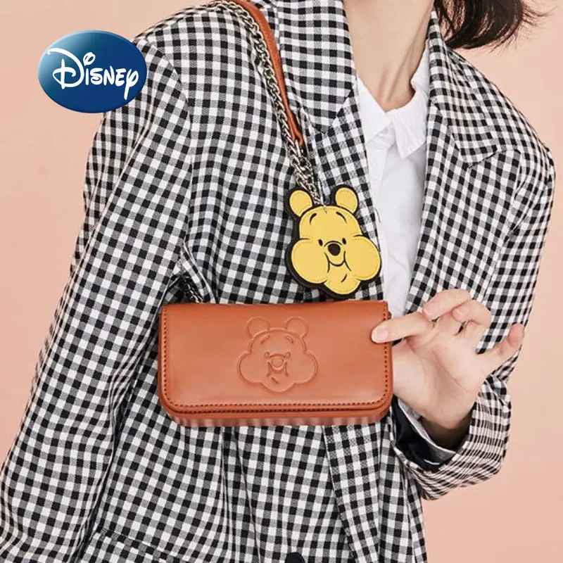 Disney Winnie The Pooh 2022 New Women's Handbag Luxury Brand Joint Women's Bag Cartoon Fashion Chain Mini Mobile Phone Bag
Disney Winnie The Pooh 2022 New Women's Handbag Luxury Brand Joint Women's Bag Cartoon Fashion Chain Mini Mobile Phone Bag
