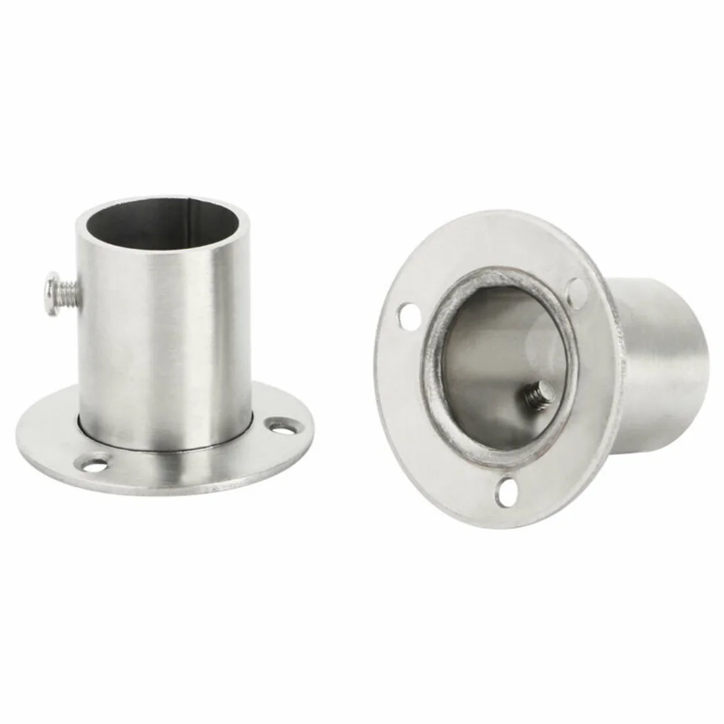 2Pcs Cabinet Clothes Closet Rod Bracket Wardrobe Clothes Tube Pole End Support Flange Socket Furniture Hardware Stand
2Pcs Cabinet Clothes Closet Rod Bracket Wardrobe Clothes Tube Pole End Support Flange Socket Furniture Hardware Stand