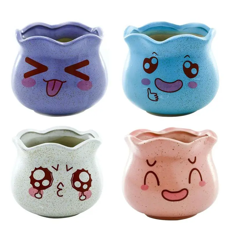 4Pcs Flowerpots Flower Pots Succulent Plant Pots Gardening Flowerpots Succulent Containers For Yard Home Garden Macetas Plantas
4Pcs Flowerpots Flower Pots Succulent Plant Pots Gardening Flowerpots Succulent Containers For Yard Home Garden Macetas Plantas