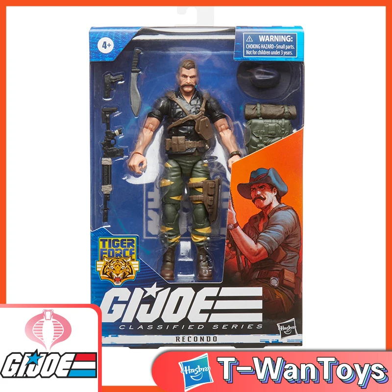 Hasbro G.I. Joe Classified Series Tiger Force Recondo Action Figure 6-Inch Scale (15Cm) Original New Unopened
Hasbro G.I. Joe Classified Series Tiger Force Recondo Action Figure 6-Inch Scale (15Cm) Original New Unopened