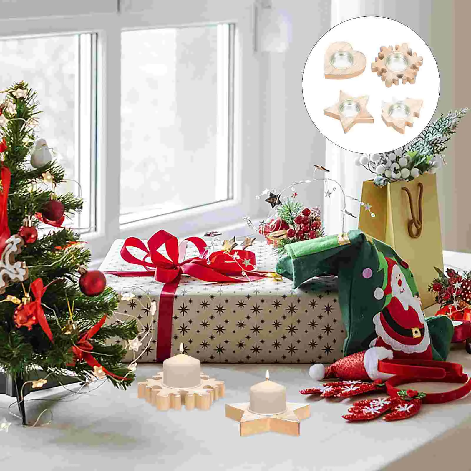 Holder Tealight Candlestick Xmas Christmas Stand Wooden Holders Votive Desktop Cup Container Decoration Party Tree Decor Cups
Holder Tealight Candlestick Xmas Christmas Stand Wooden Holders Votive Desktop Cup Container Decoration Party Tree Decor Cups