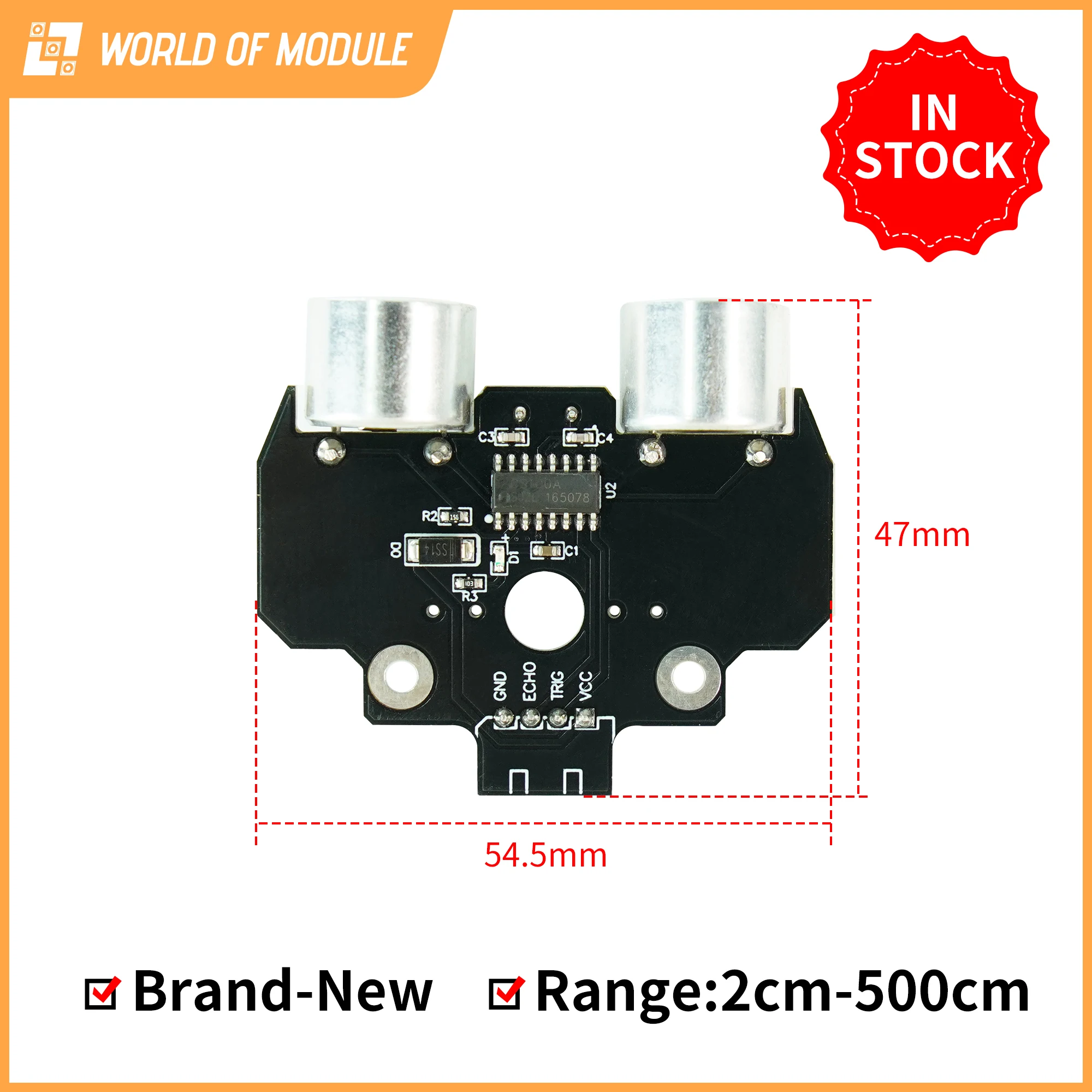 Smart Robot Car Kit For High-precision Horizontal Ultrasonic Sensor Distance Module(XH2.54-4Pin Port) DIY Electronic Projects
Smart Robot Car Kit For High-precision Horizontal Ultrasonic Sensor Distance Module(XH2.54-4Pin Port) DIY Electronic Projects