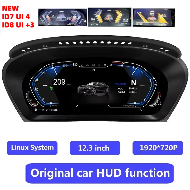 Приборная панель кластера для BMW E60 E61 5 серии 2003-2010, E70 E71 2006-2013, спидометр, ЖК-панель приборов, цифровой прибор HUD
Приборная панель кластера для BMW E60 E61 5 серии 2003-2010, E70 E71 2006-2013, спидометр, ЖК-панель приборов, цифровой прибор HUD